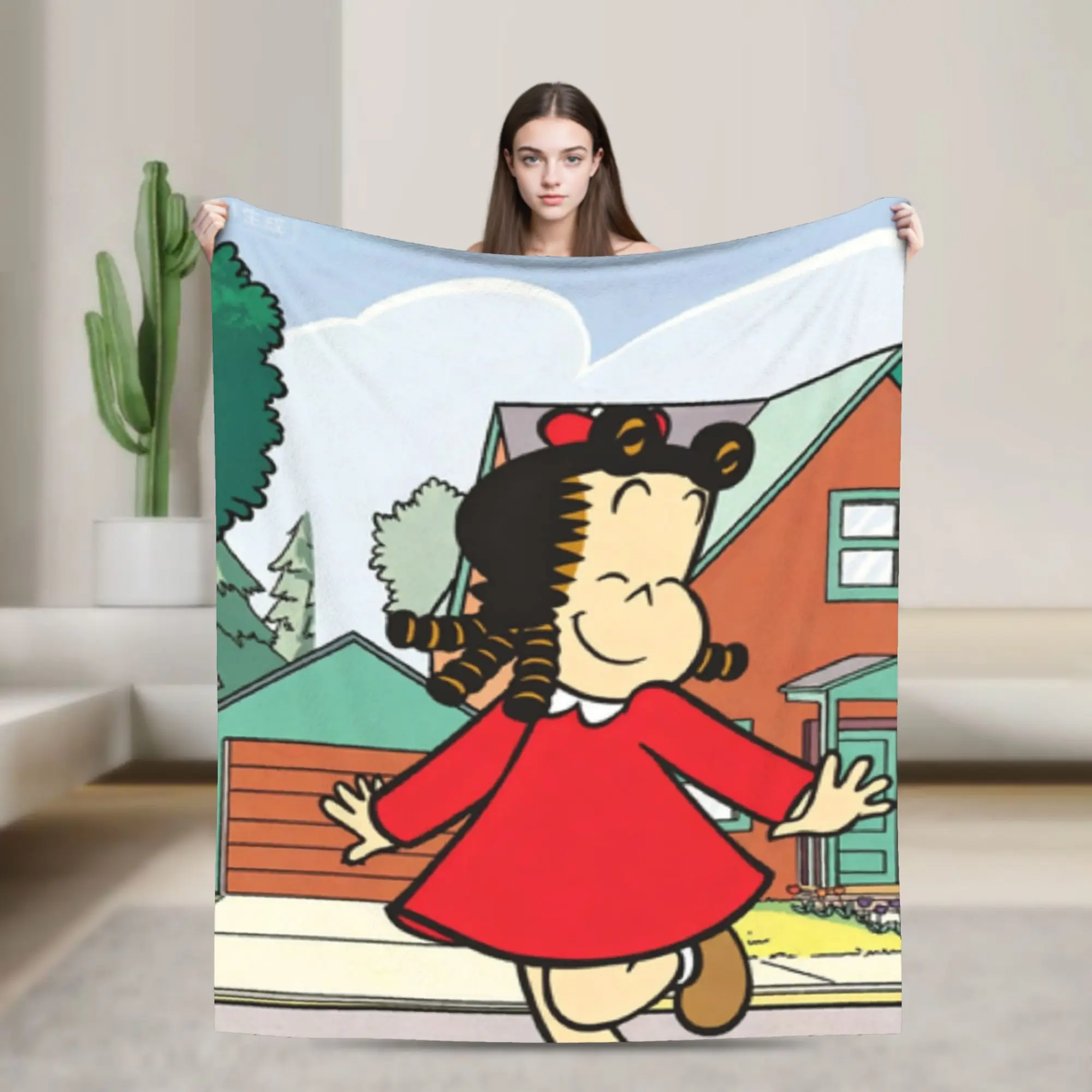New Arrival Littles Lulus Blanket Soft Coral Fleece Plush  Comfortable Throw Blanket Machine Washable
