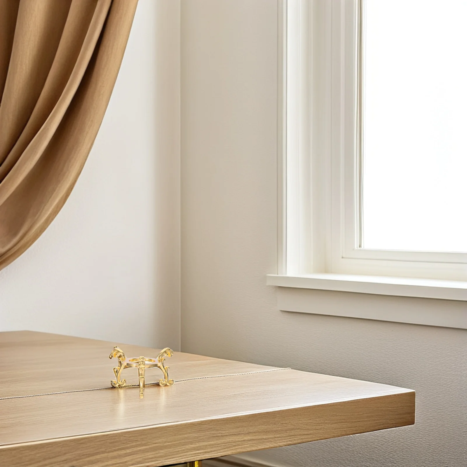 

10pcs Crystal Sphere Stand Metal Alloy Base For Crystal Balls Smooth Round Display Holder Home Office Decor Globe Stand Spheres