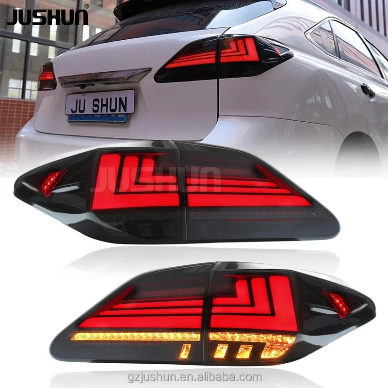 Waterproof DRL LED Rear Tail Lamp Compatible Lexus RX300 RX350 2009-2015 Complete Dynamic Brake Light Assembly