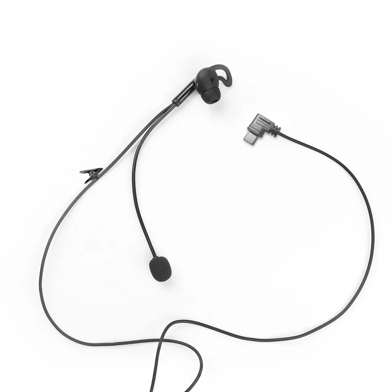 1 ชิ้น Type-C ในหูผู้ตัดสินหูฟังเดิมสําหรับ EJEAS V6C V4C ผู้ตัดสิน Intercoms