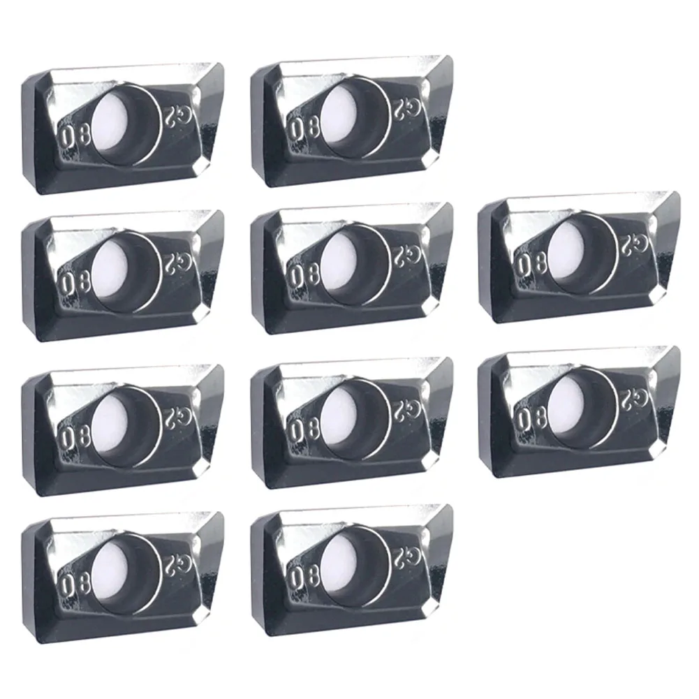 

10PCS APKT Carbide Inserts APKT1604PDFRG2H01 Designed for Aluminum Machining with Construction and Easy Tool Change