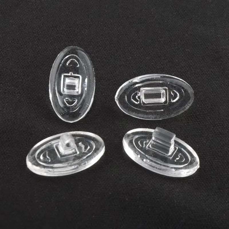 10/25/50 Paare/satz Silikon Nase Pads Für Gläser Weiche Nase Pads Gläser Anti-Slip Nase Pad augenpflege Werkzeuge Brillen Zubehör