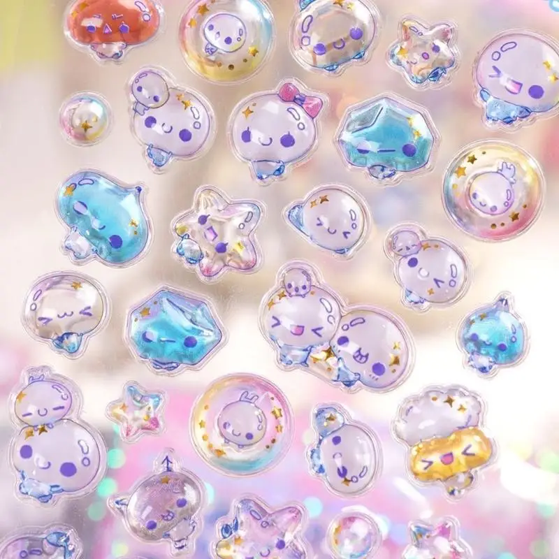 ملصق من مادة PVC على شكل حيوانات كرتونية لمجلة الحرف اليدوية وألبوم الصور والقصاصات K1KF