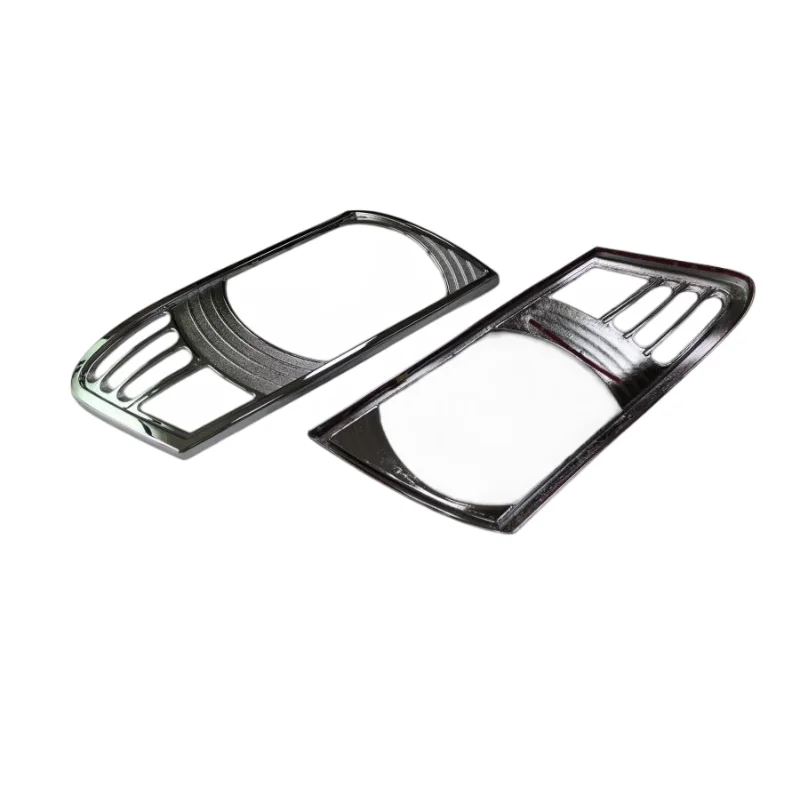 

Pair Chrome Front Head Light Trim Cover For Mitsubishi Pajero V73 2001-2006 Best Value Car Parts