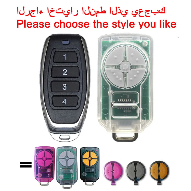 ATA PTX5 Garage Door Remote Control PTX2 PTX 5V1 5V2 2V1 2V2 433.92MHz Remote Control Garage Gate Opener