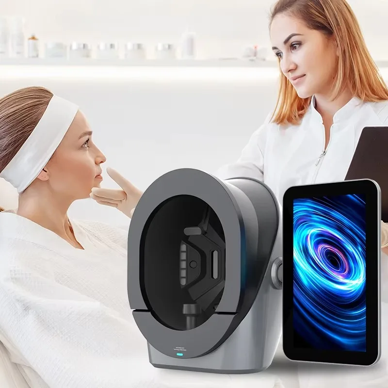 3D肌分析機 AIインテリジェントスキンアナライザー 顔面スキャナー プロフェッショナルスキン検出器 水分毛穴テスター