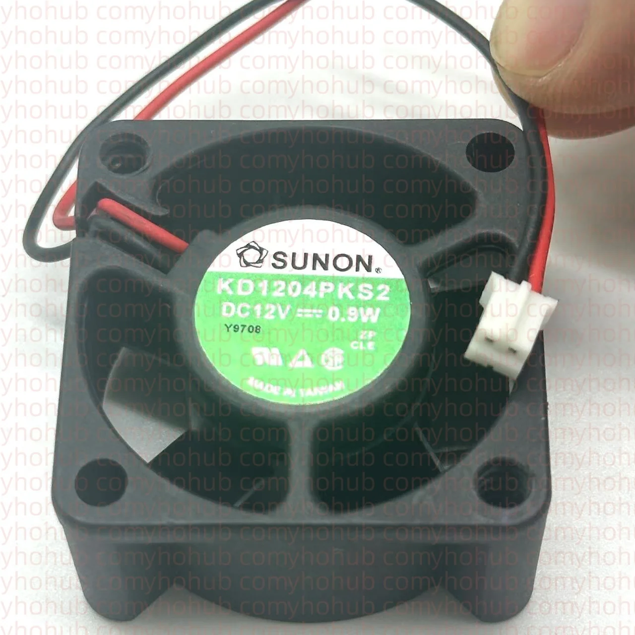 

SUNON KD1204PKS2 DC 12 В 0,9 Вт 40x40x20 мм 2-проводной охлаждающий вентилятор для сервера