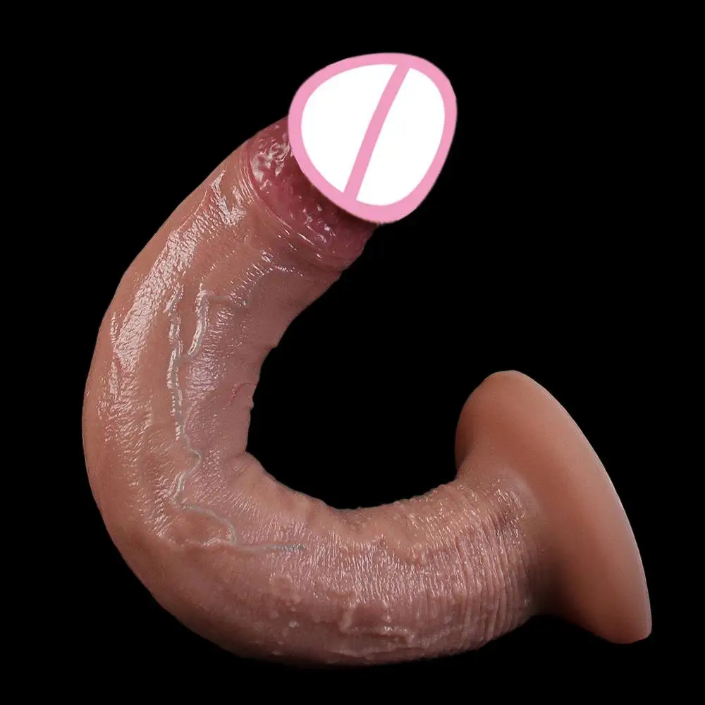 35CM Long Dildo Realistic Snake Shape Dick Single Layer Silicone Big Penis Soft Anal Sex Toy Suction Cup for Women Vagina Orgasm 6