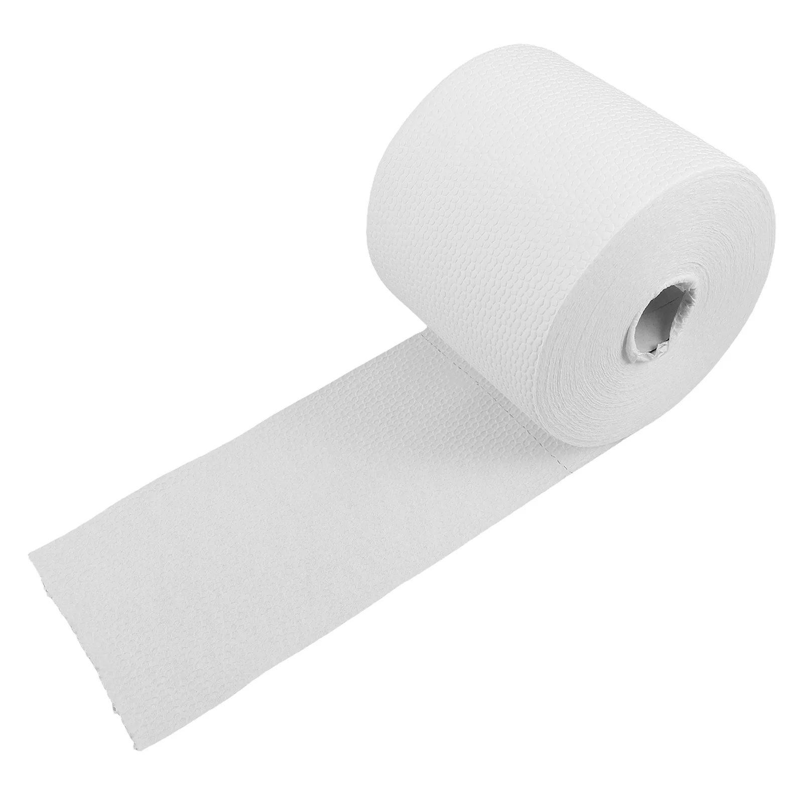 Lingettes de tatouage jetables blanches, serviettes faciales douces pour le nettoyage, le démaquillage et la commodité en voyage