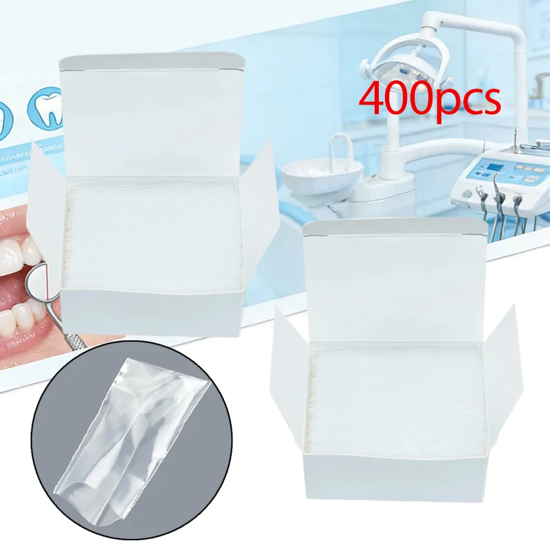 400Pcs/2box Disposable Dental Lab Protective Film/dental Panorama Bite Block Cover Sleeves Dental Material