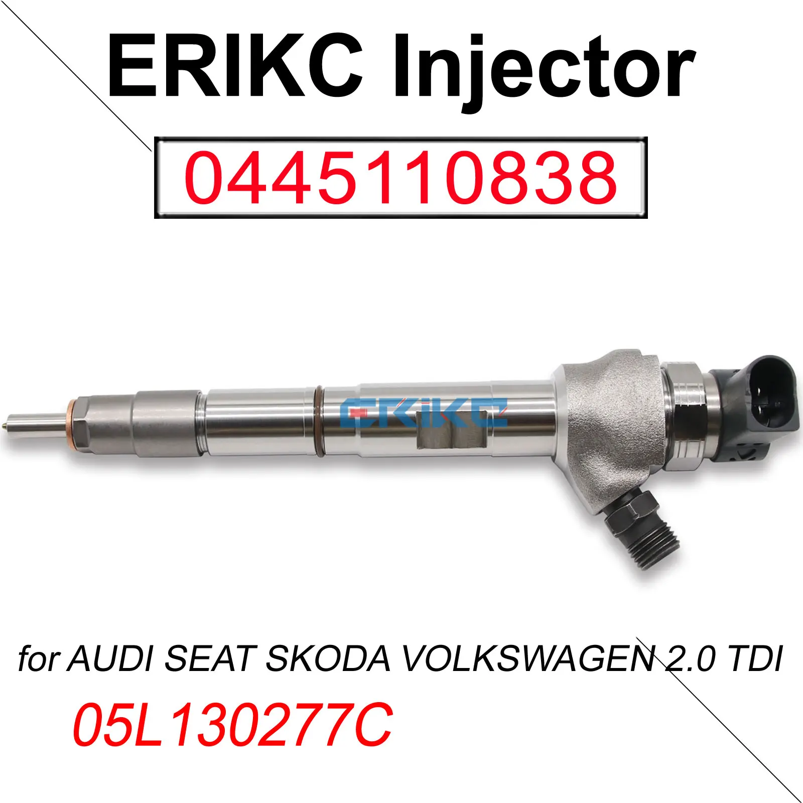 

0445110838 Diesel Injector 0 445 110 838 Fuel Injection Nozzle 0445 110 838 for AUDI SEAT SKODA VOLKSWAGEN 2.0 TDI 05L130277C