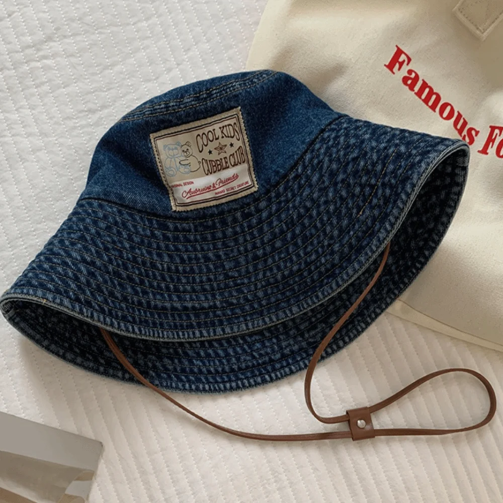 

Милая джинсовая панама с большими полями, широкие крылья, солнцезащитный крем, джинсы, рыбацкая шляпа, козырек с защитой от ультрафиолета, солнцезащитная шляпа для скалолазания