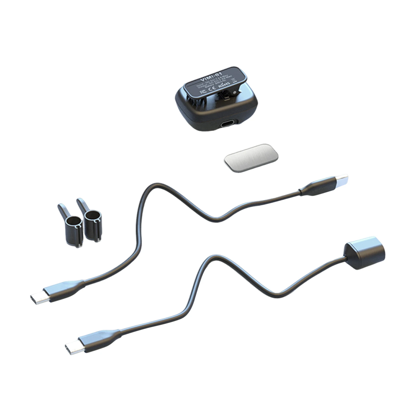 

Портативный блок питания для очков Ray-Neo V3 AI, аксессуары, портативная магнитная зарядка с аккумулятором 800 мАч, легкий вес