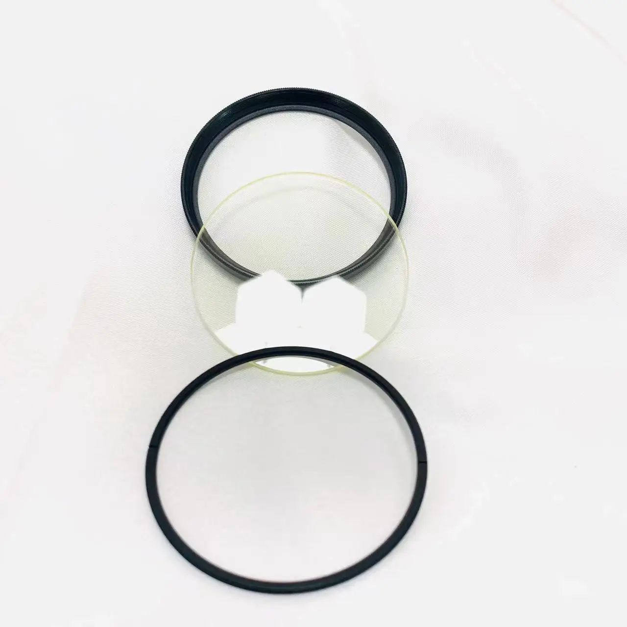 Filtro de paso largo infrarrojo para cámara, marco de fotos redondo de 58mm con corte UV de 420nm IR, vidrio amarillo óptico JB420 GG420, de varios tamaños