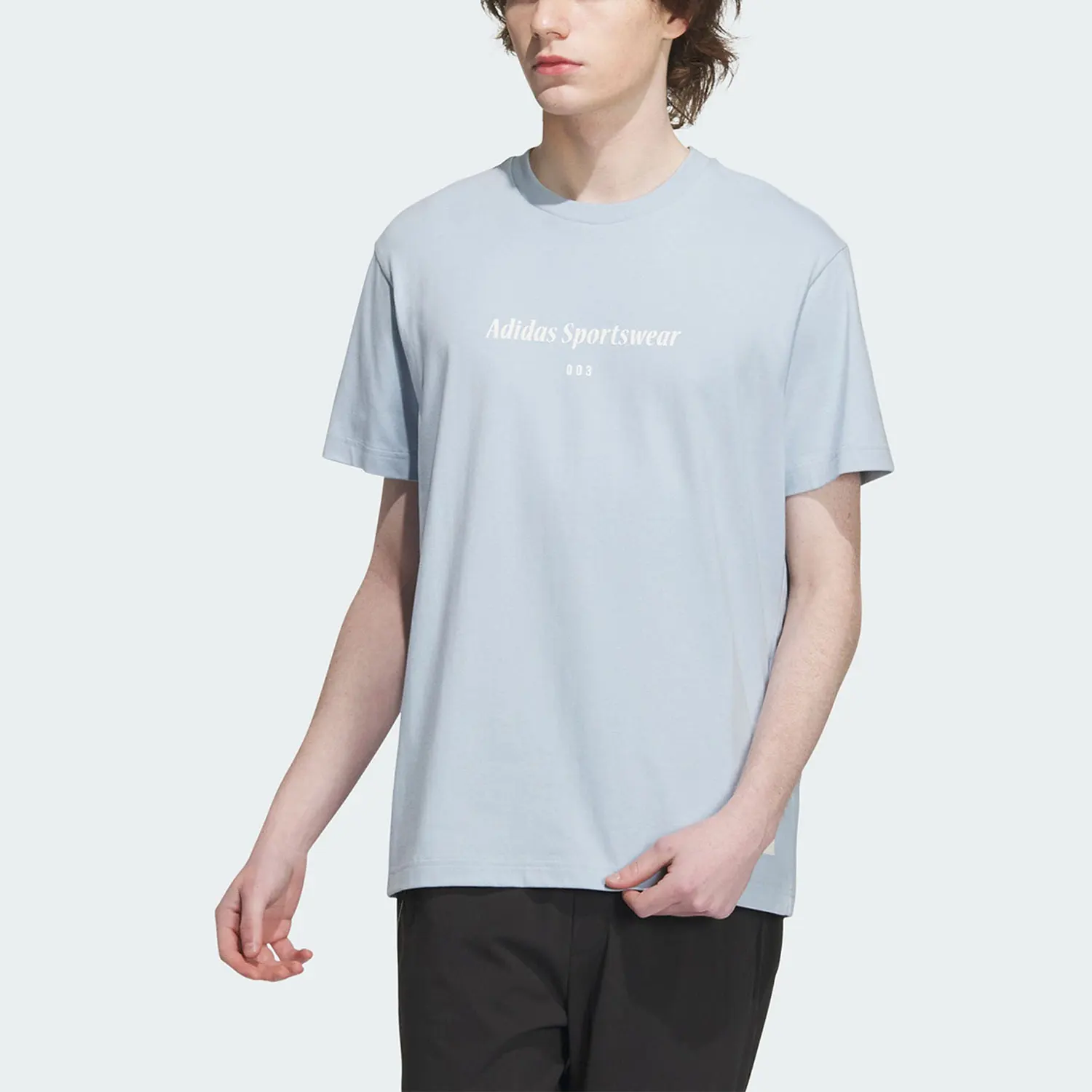 

Adidas оригинальная мужская спортивная повседневная футболка с короткими рукавами ST GFX TEE IP4993