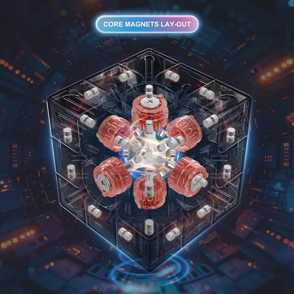 [Picube] 2025 YJ MGC Beta 3X3 Cube de vitesse magique magnétique sans autocollant jouets Fidget professionnels Yongjun 3x3x3 Cubo Magico Puzzle