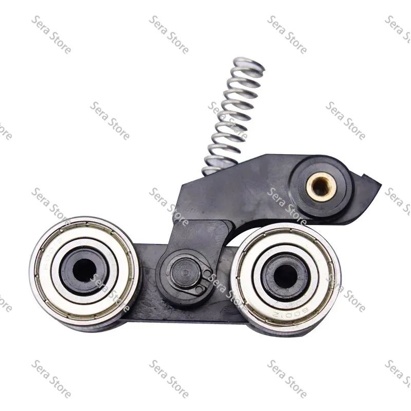 Folder Gluer Machine Spare Parts Press Paper Wheel Support Bracket Bearing Assembly For Box Gluing Equipment