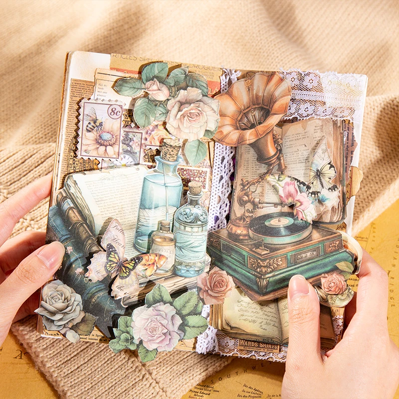 6Packs/Lot Reis Codex Serie Vers Retro Papier Memo Pad