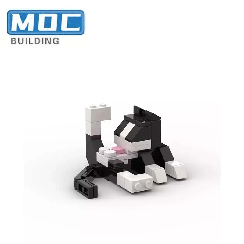 Popular Cow Cat Classic Model 62 Pieces, Popular Film and TV Creative MOC Building Blocks, DIY Creativity, ABS Material, Suitabl