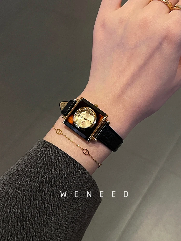 

2025 New Square Watch for Women Retro High-end Luxury Women's Watch Women's Accessories Gifts for Women Women's Gifts