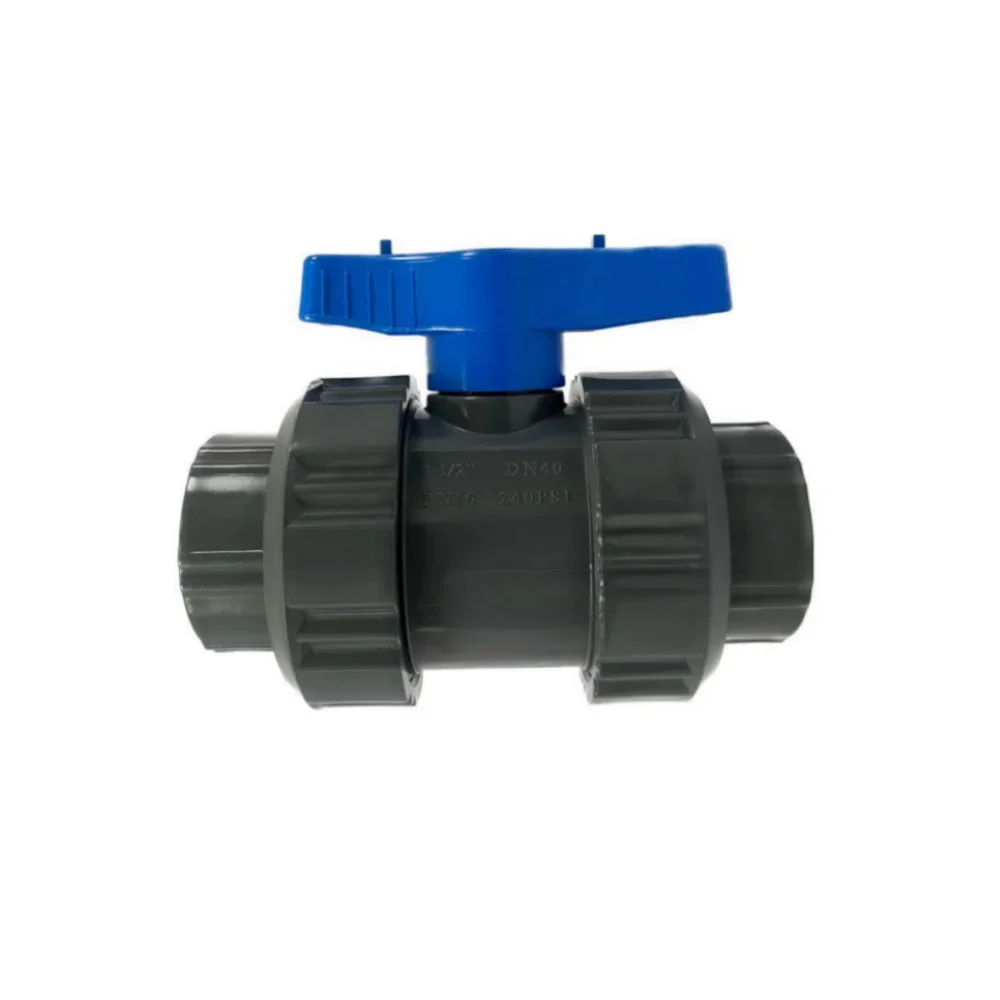 Sprrain china made factory wholesale PVC valve OEM/ODM PVC ball valve 1 inch