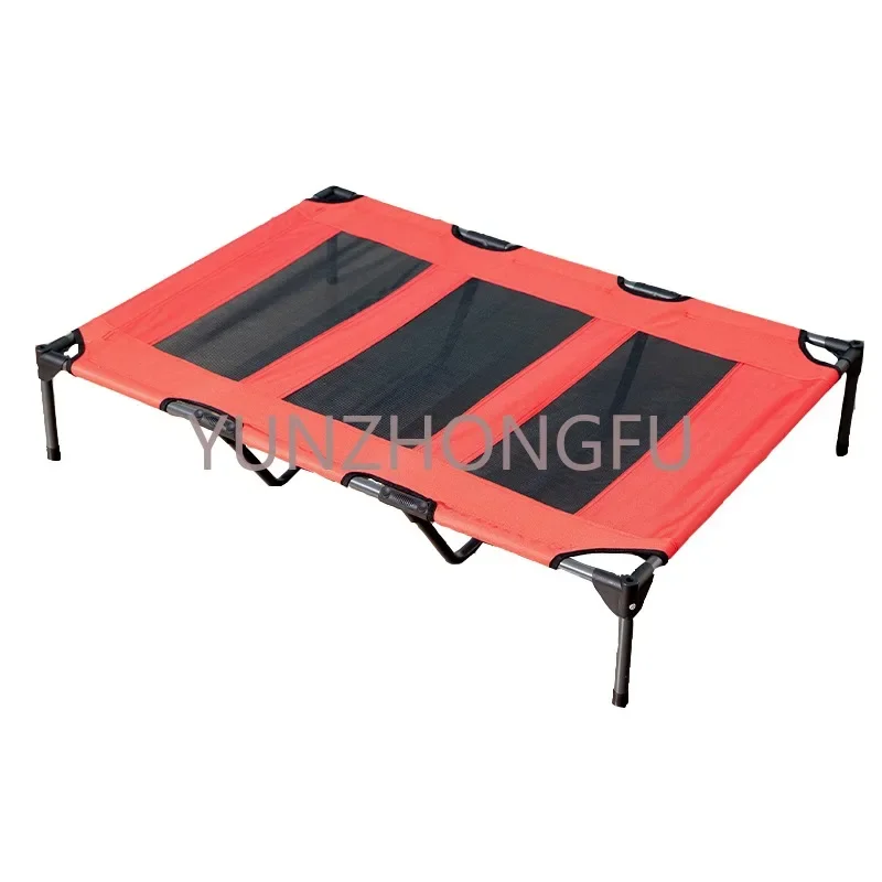 

Outdoor Camping Durable Strong Raised Sunshade Pet Bed Pet Cot Elevated Dog Bed with Canopy