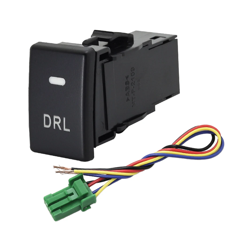 

DRL Light Push Button Switch With LED Background Indicator With Wire 12V 3A Fit for Holden Colorado Isuzu MU-X D-MAX V-Cross