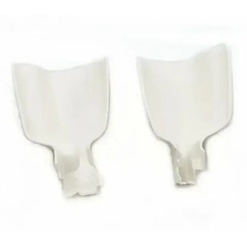 Imagen 2 del producto Protector de mano blanco para motocicleta, Protector de mango para Universal KLX250 KDX220 KL250