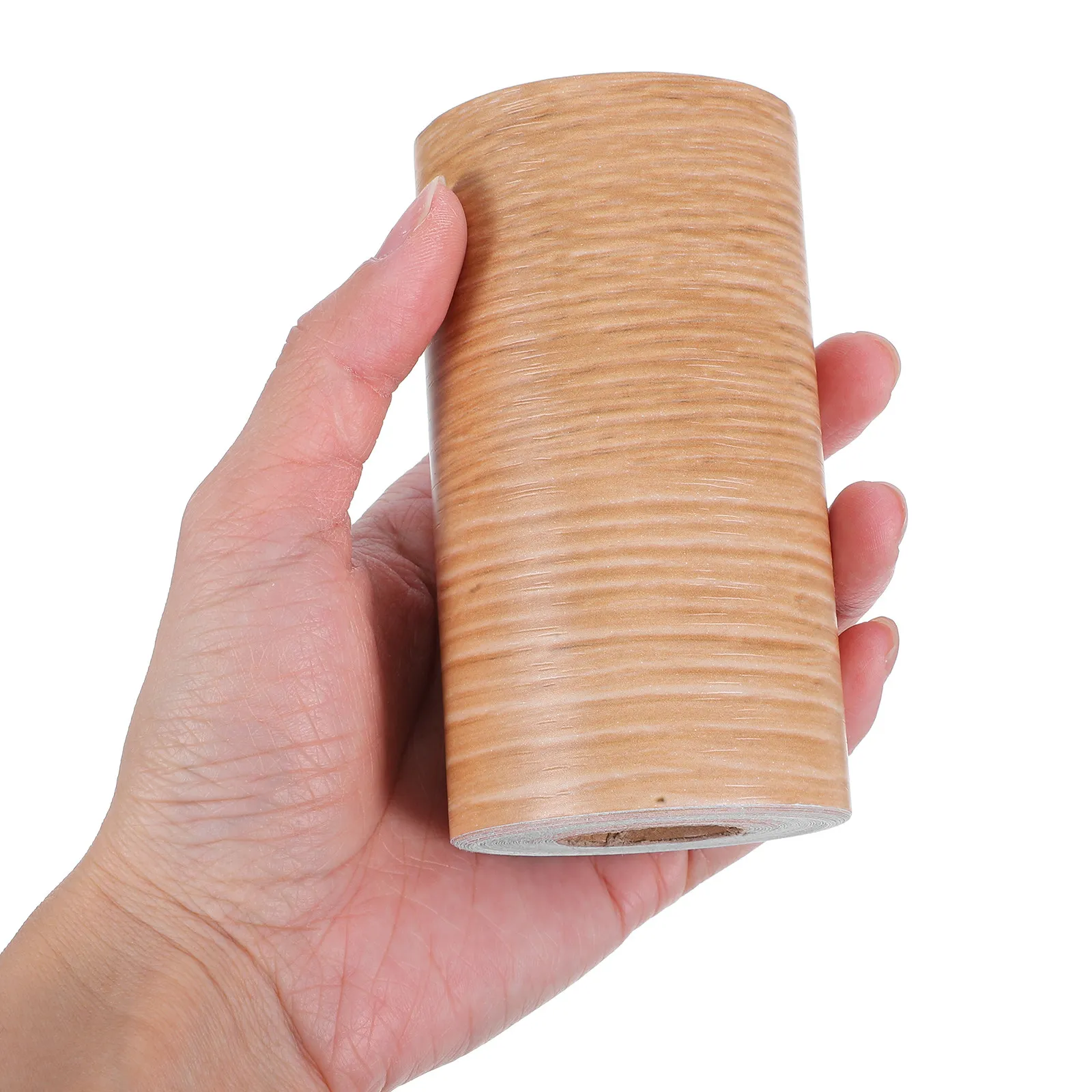 Self Adhesive Wood Grain Repair Tape Khaki Waterproof Patch for Furniture Renovation DIY Tables Chairs Doors Window Floors