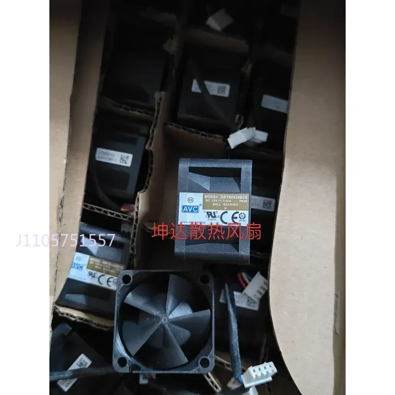 New Original AVC DBTB0428B2S P018 4028 12V 0.50A Four-Wire Cooling Fan for Electronic Devices