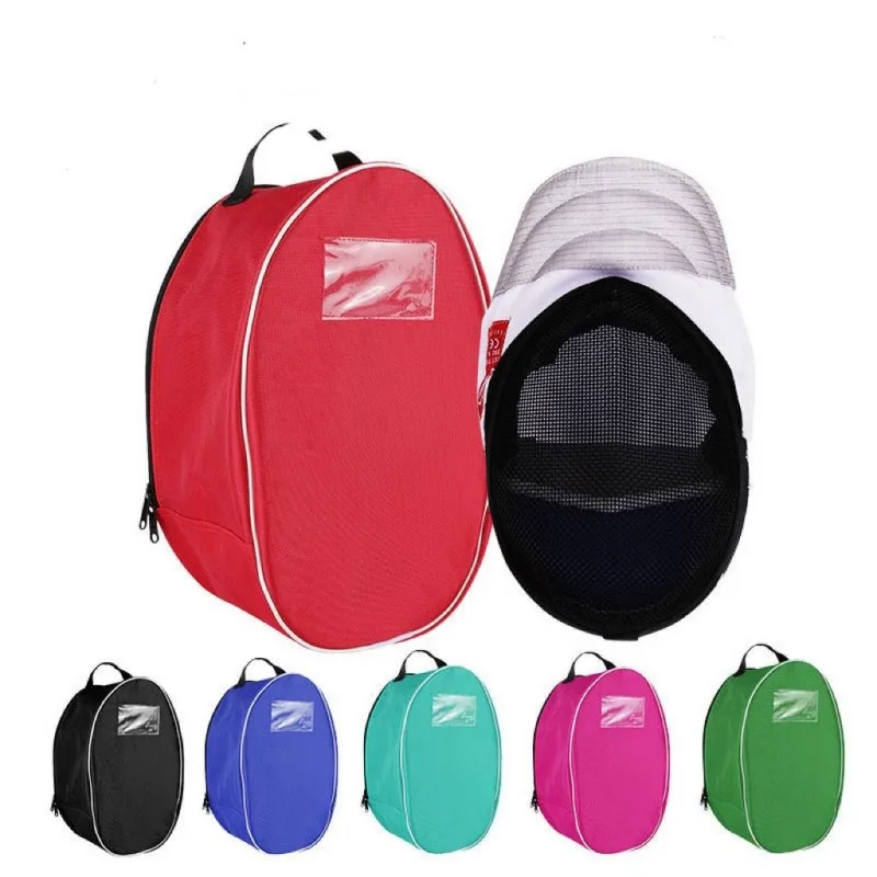 Fencing Mask Carry Protection Case Hight Quality Helmet Protective with Padded Bib for Daily Practice and Competition