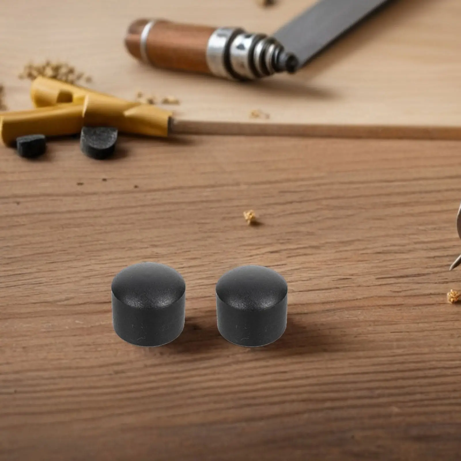 

32 шт. черные пластиковые защитные колпачки для наконечников штанг настольного футбола, сменные детали для трубок 15,8 мм