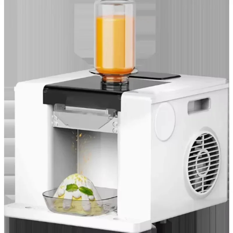 Commercial Fully-Automatic Flake Ice For Home Hotel Street Vending Use Quick Ice Dispensing 10kg/min Slush Machine