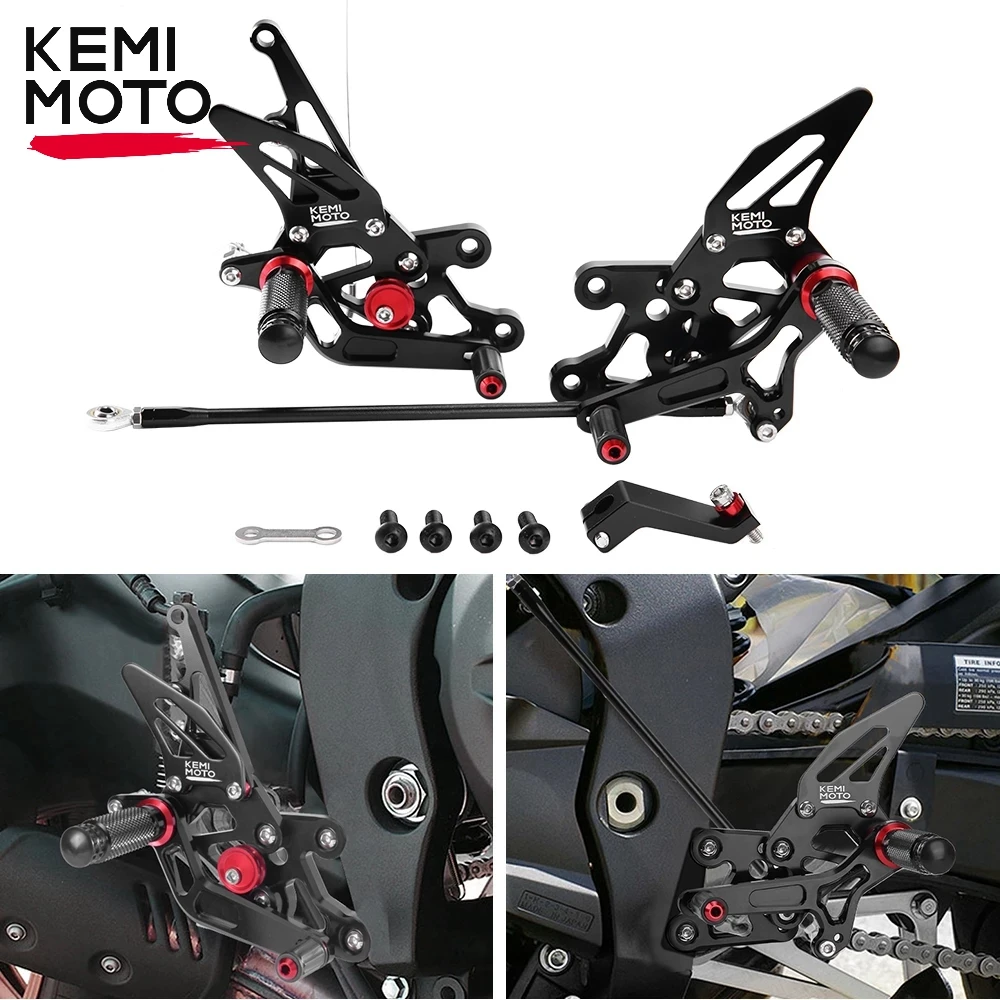 

FZ1 FZ8 Rearset Rear Set Foot rests Foot pegs Motorcycle Footrests For Yamaha FZ1 2006 2007 2008-2014 FZ8 2010 2011 2012 2013