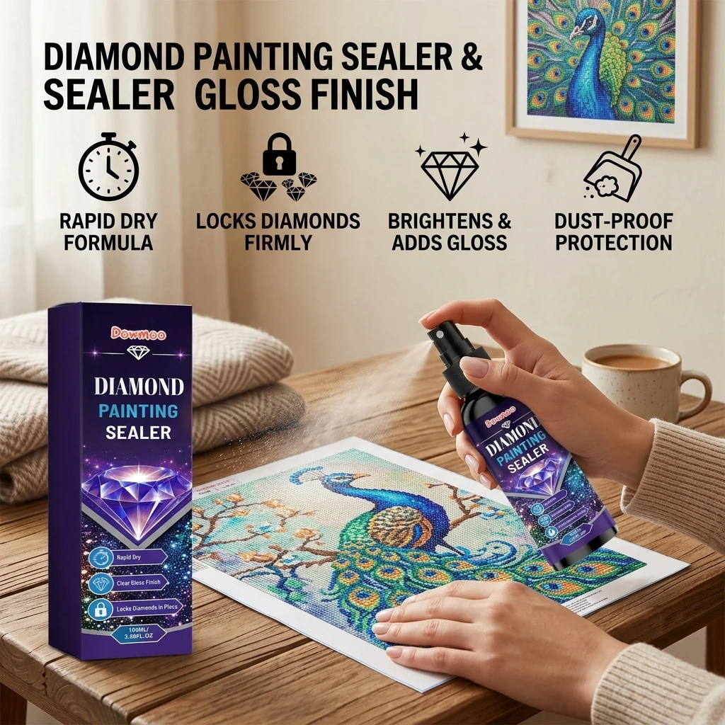 بخاخ مانع للغبار ومقاوم للماء  - مراجعة Resin Art Painting وسعره
