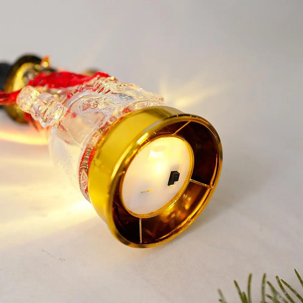 

Теплый белый светодиодный рождественский декор, светильник Санта-Снеговика на батарейках, безопасный, экологически чистый, портативный, праздничный, домашний магазин, подарок на вечеринку