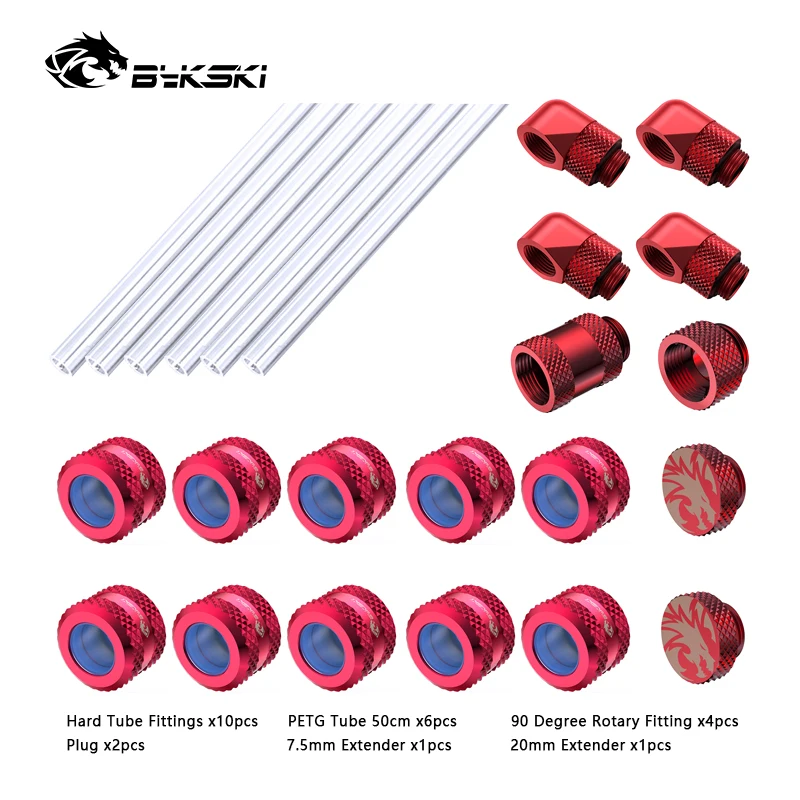 BYKSKI Fitting 90 Degree Hard Tube Fittings/Tube Kits Water