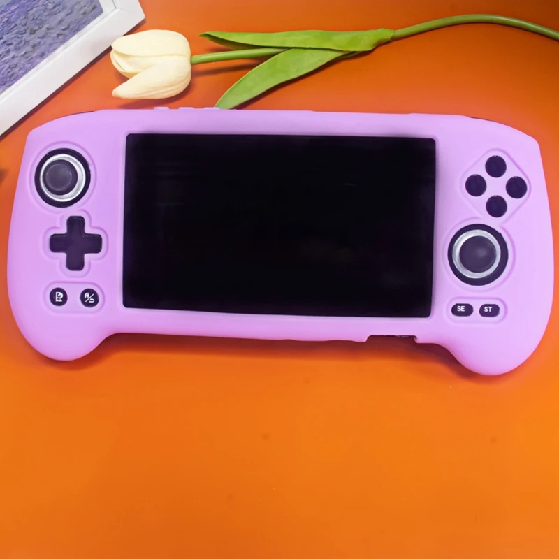 Coque de console en silicone souple étanche, couverture complète, peau flexible, protection de manette de jeu, boîtier, RG556