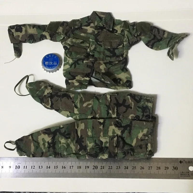 1/6 Scale SH08 FS73005 Jungle Uniform Clothes Model for 12" Figure Accessories