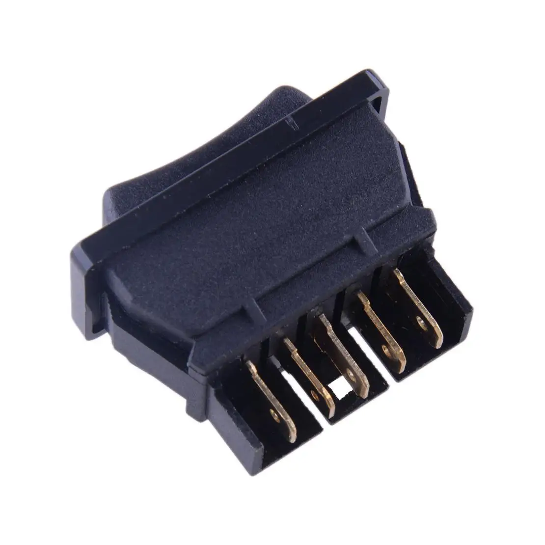 الضوء الأحمر نافذة السيارة السلطة الروك التبديل قفل الباب زر 5 دبوس 12 فولت