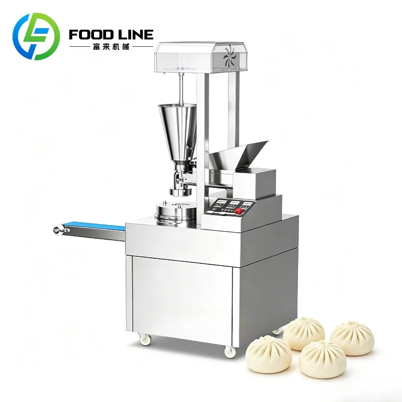 Automatic Steamed Stuffed Bun Dumpling Momo Maker Motorized Stainless Steel Commercial Sale Factory Direct Accept Custom