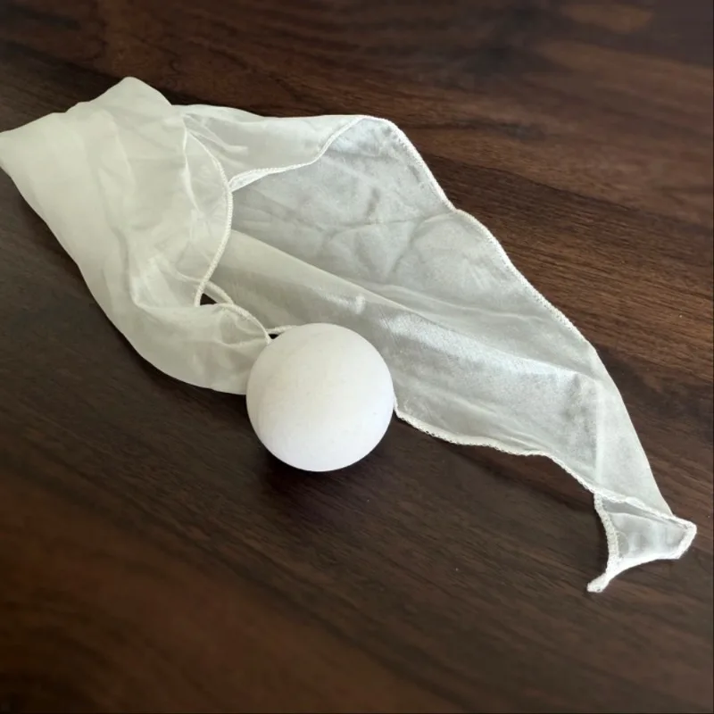 Trucco magico elettrico da seta a palla - Rosso/Bianco a velocità rapida, trucco per illusione scenica per mago e feste professionali