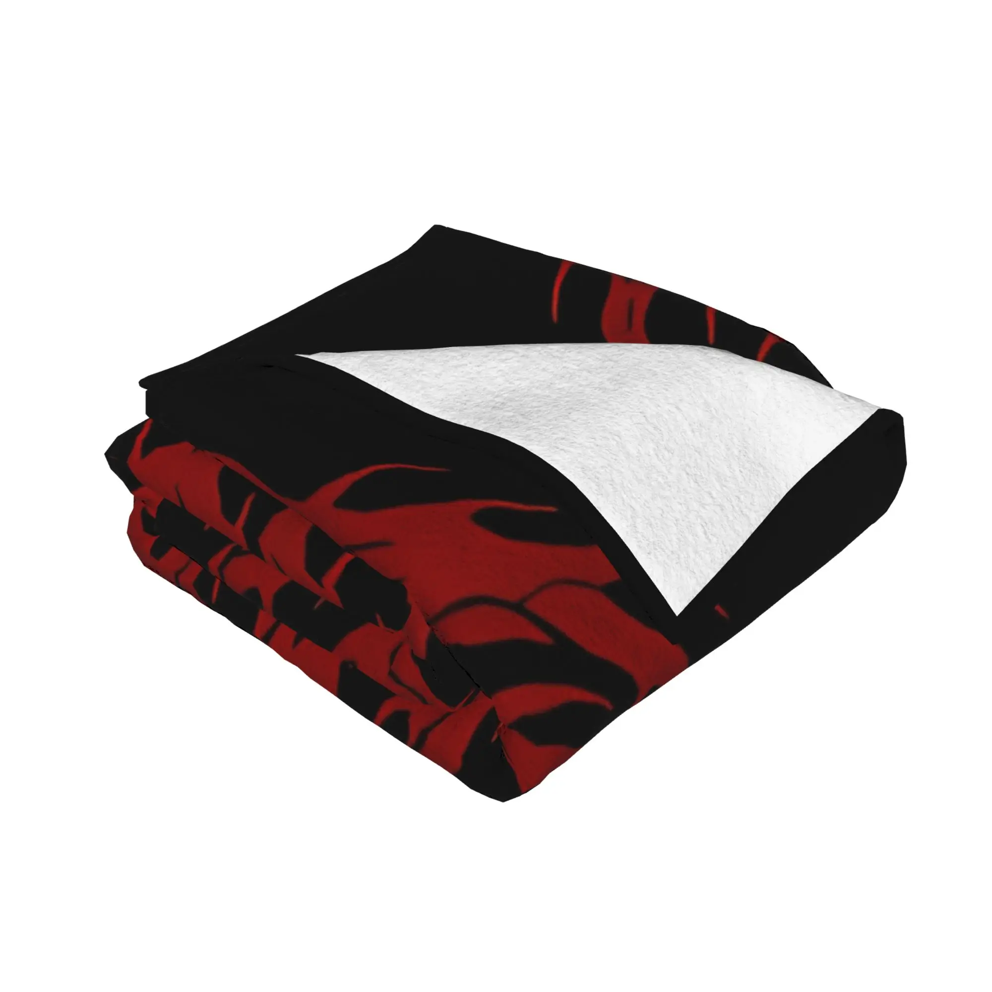 1PC home Cute Room Decor Anarchy black Blanket Throw Blanket Anarchy Novelty Warm Blanket All Season