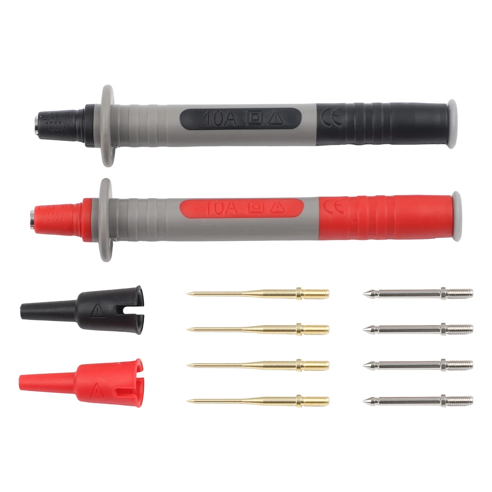 Image of 1000V/20A P8003 Multimeter Sonden Set 2mm Austauschbare Gold Sonden Mehrzweck Multimeter Test Kupfer Sonden test Werkzeug