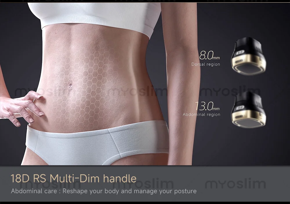 22D MAX HIFU Schönheitsgerät Professionelles Gesichts-Hautstraffungs-Lifting-Schlankheitsgerät zur Körperfettreduktion Salon-Ausrüstung – Detail 19