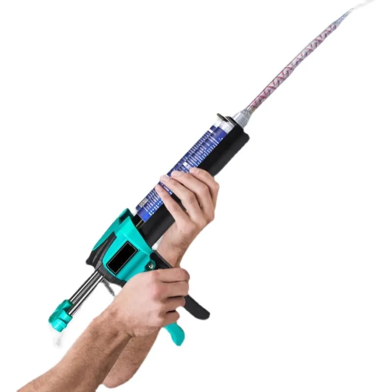 Plastic Seam Glue Gun Labor-saving Double Tube Glue Gun Professional Ceramic Tile Gap Filling Tool Manual Construction Tools