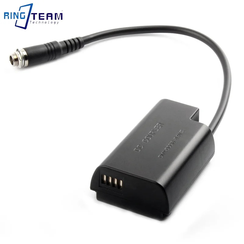 Acoplador DMW DCC16 DC para cámaras Panasonic LUMIX S1, S1M, S1R, S1RM, S1H, 5,5x2,5mm
