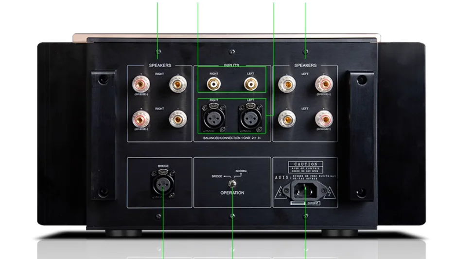 A75plus Reference Accuphase A75plus 200W * 2 Rear stage Amplifier Hifi High end Fully Balanced Pure Class A Amplifier