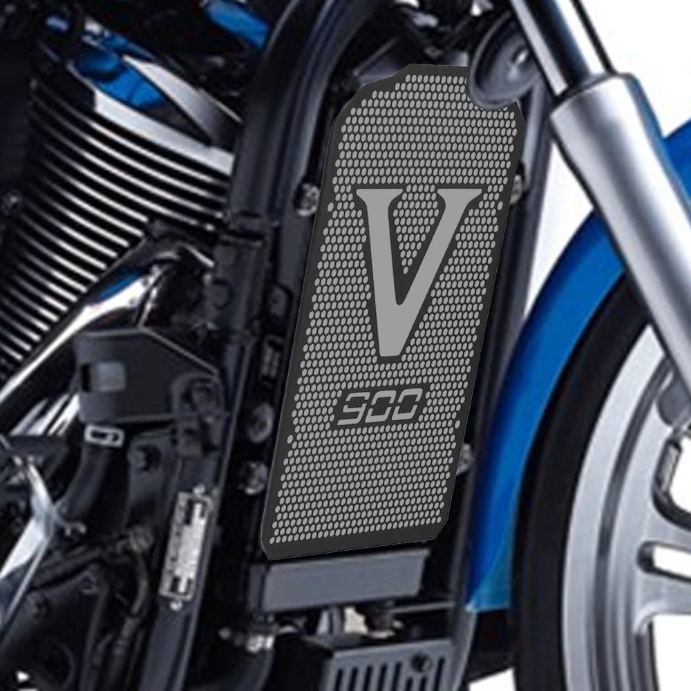 2007 - 2024 2023 2022 2021 2020 2019 2018 Radiator Grille Guard Cover protector FOR KAWASAKI VULCAN 900 CLASSIC/LT Custom VN900