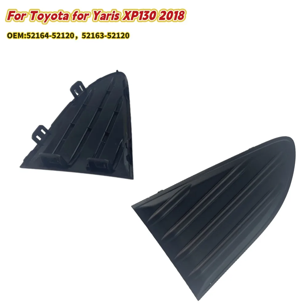 

Rear Bumper Trim For Toyota For Yaris XP130 2018 Black Rear Bar Plate Frame Decoration Car Accessories